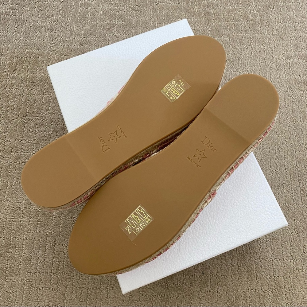 Dior Granville Espadrille Size 39 - Picture 7 of 9